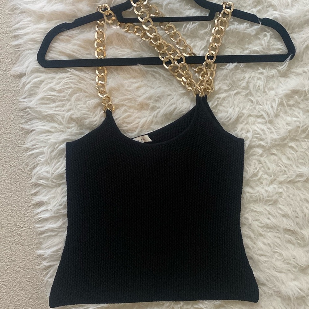 NEW The Sei Chain Knit Top